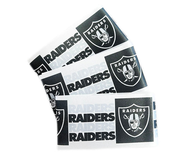 Las Vegas Raiders 2.5" Officially Licensed - NFL Ribbon
