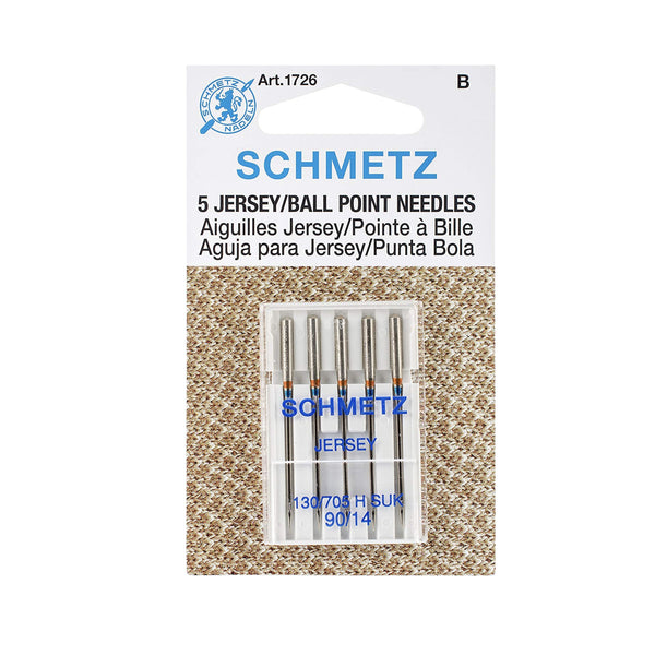 Schmetz Ball Point Needles - Size 90/14 (k-90b)