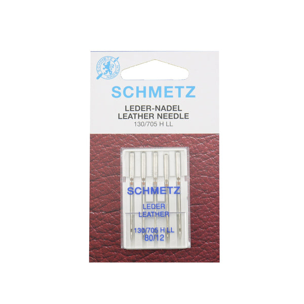 Schmetz Leather Carded Needles - Size 80/12