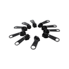 YKK #5 Aqua Guard Long Pull Coil Reverse Sliders For A Water Repellent Zipper - Color Black
