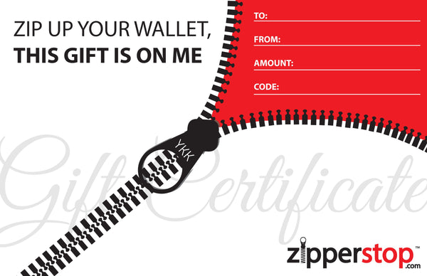 ZipperStop Gift Certificate ($25)