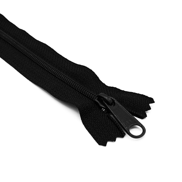 YKK #4.5 Handbag - Extra-Long Pull Zippers - Black & White