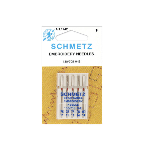 Schmetz Embroidery Needles - Assorted Sizes