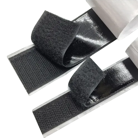 Hook and Loop Fastening YKK Tape Roll - 1 Inch Width - Color Black -  Choose Your Length (10 Yards) 