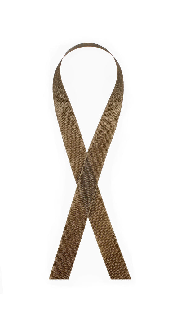 10 Yards Vintage Seam Binding Ribbon - OCEAN - Crinkled Scrunched Hug