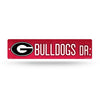 Georgia Bulldogs 4" x 16" Street Sign