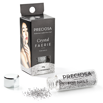Preciosa Crystal Faerie Nail Art Crystals 10gm (Unicorn Tears)