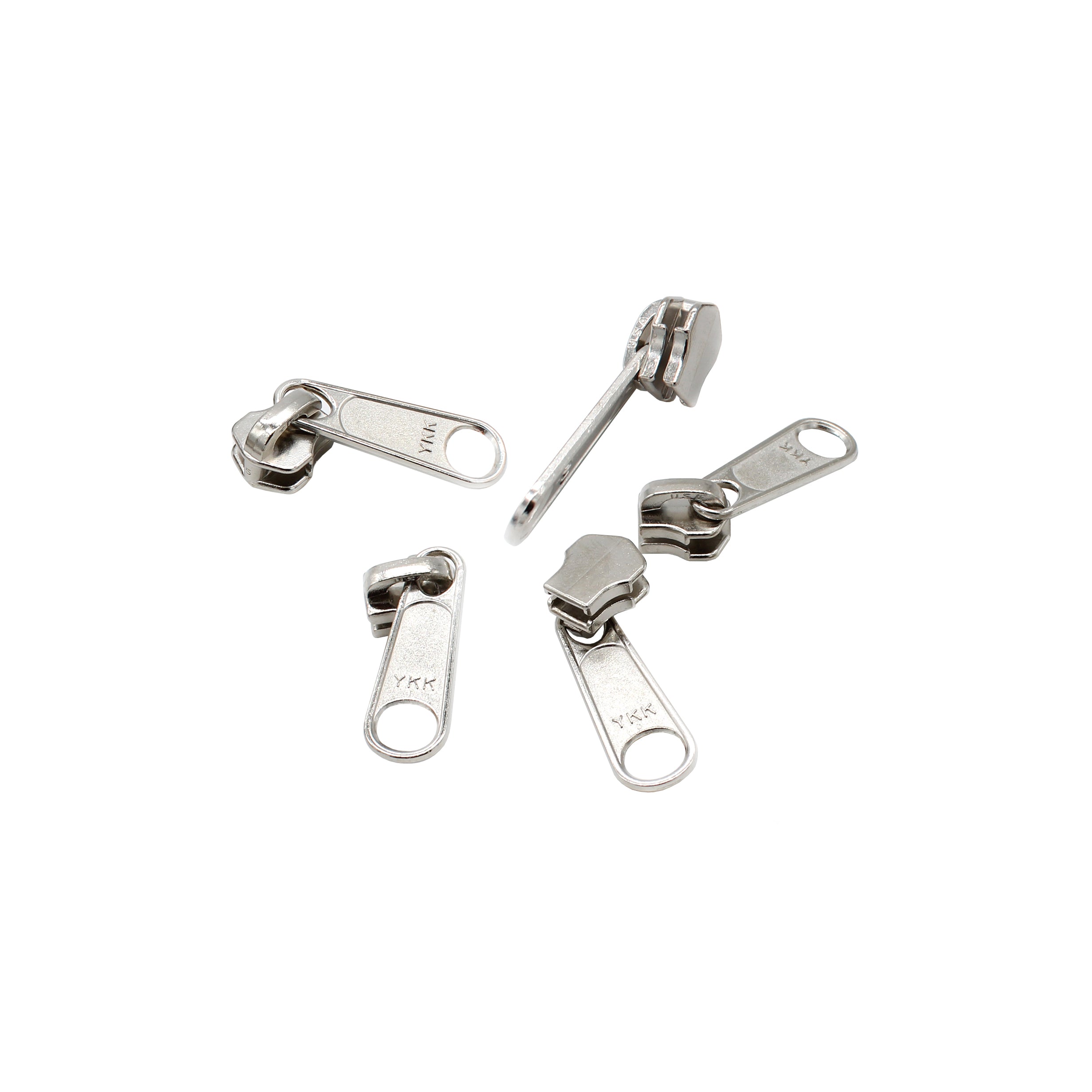 YKK Zipper Repair Kit Solution YKK #10 Extra Heavy Weight Pull Sliders  Metal 3pcs (YKK #10 Brass Slider)